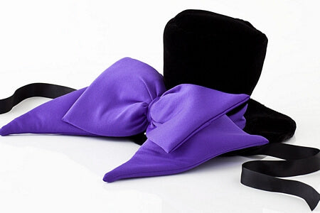 Vampire Hat with Purple Bow - LingerieDiva