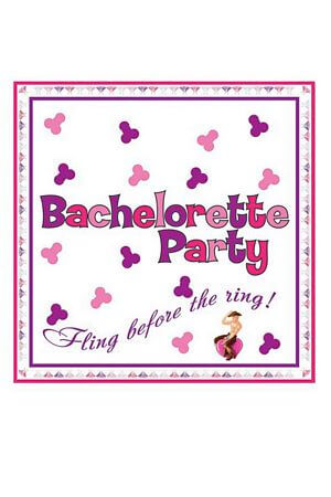 Bachelorette Party 10 Pk Trivia Napkins - LingerieDiva