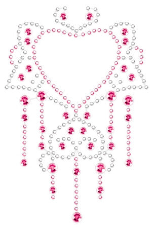 Pink Chandelier Body Crystals - LingerieDiva