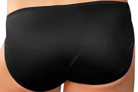 Black Pouchless Brief - LingerieDiva