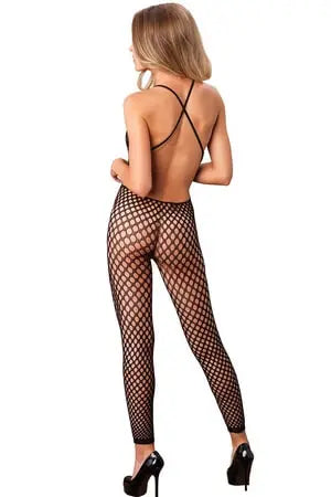 Crochet Net Crotchless Bodystocking Leg Avenue