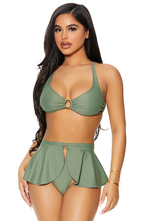 Green Martinique Bikini Set