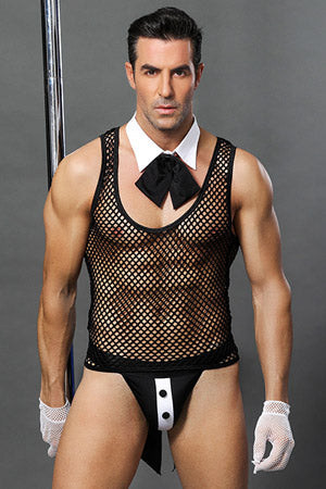 Men&#39;s Fishnet Tuxedo