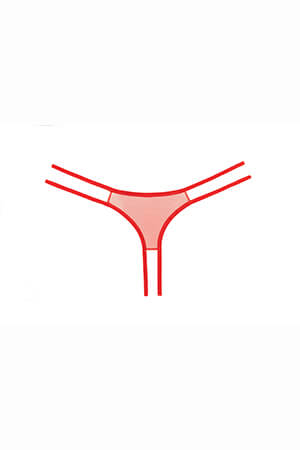 Red Sweet Honey Panty