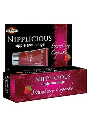 Nipplicious Nipple Arousal Gel - 1oz Strawberry Eldorado