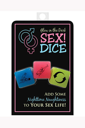 Glow in the Dark SEX! Dice Game