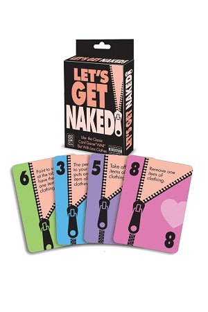 Lets Get Naked Party Card Game