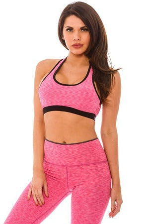 Bubble Gum Sports Bra