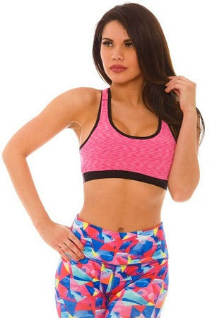 Bubble Gum Sports Bra