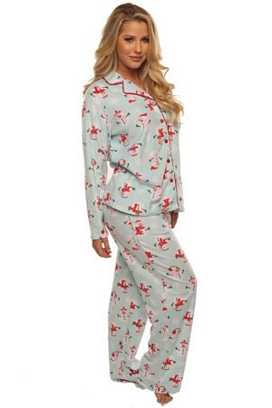 Snowman Holiday PJ Set