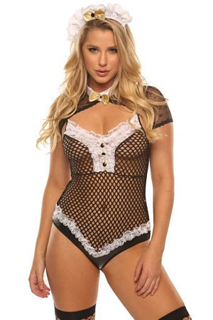 Merry Maid Teddy Set