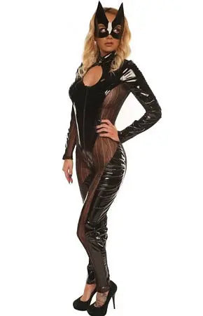 Wild Kitty Catsuit Set Velvet Kitten