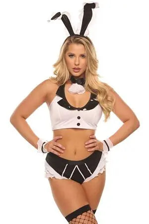 Teasing Tux Bunny Costume Velvet Kitten