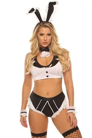 Teasing Tux Bunny Costume Velvet Kitten